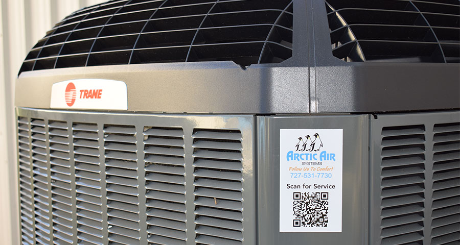 Trane unit QR Code